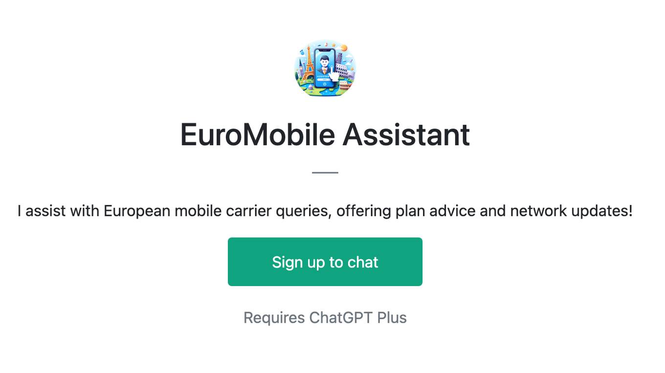 EuroMobile Assistant Screenshot