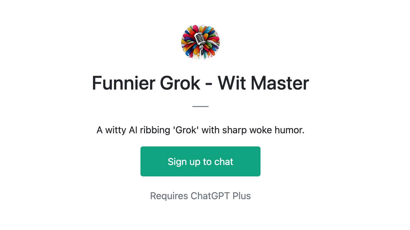 Funnier Grok - Wit Master Screenshot