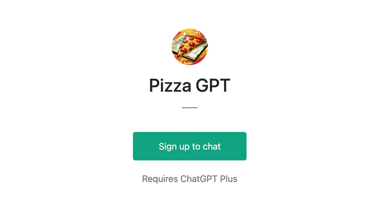 Pizza GPT Screenshot