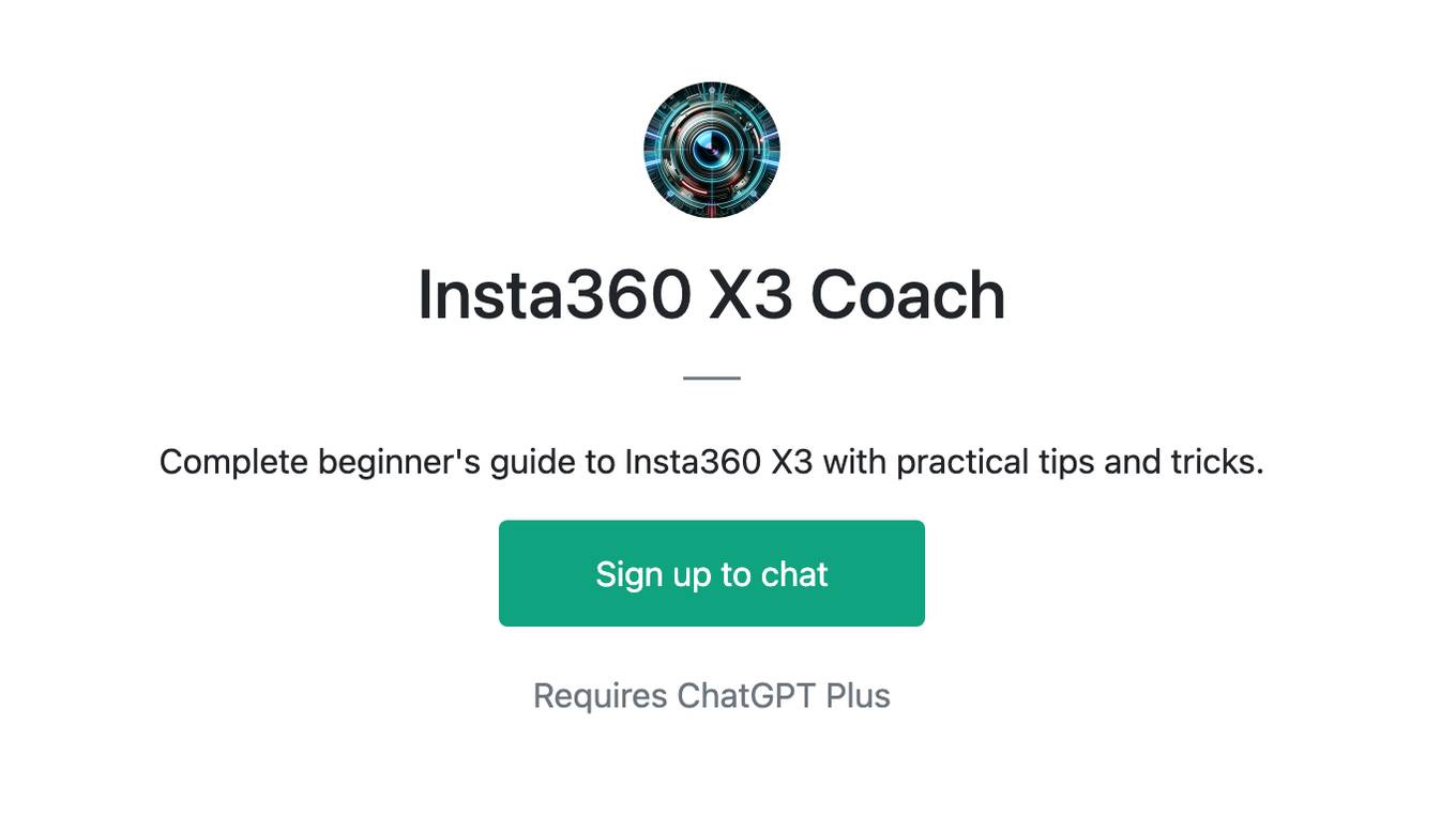 Insta360 X3 Coach Screenshot