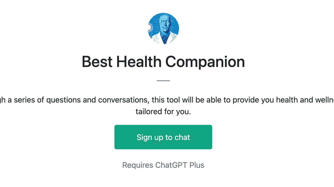 Best Health Companion Screenshot