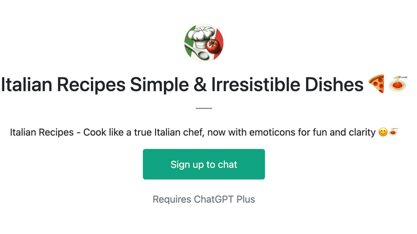 Italian Recipes Simple & Irresistible Dishes 🍕🍝 Screenshot