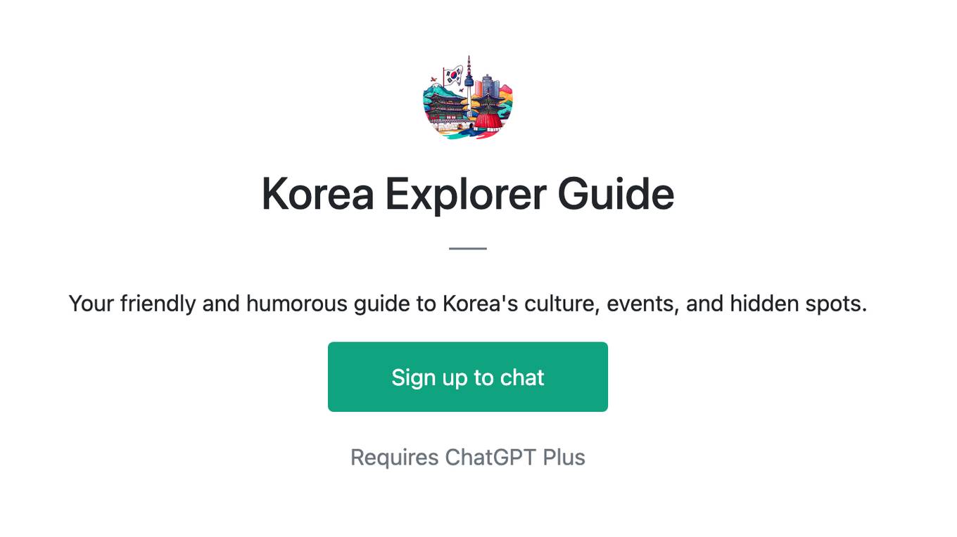 Korea Explorer Guide Screenshot