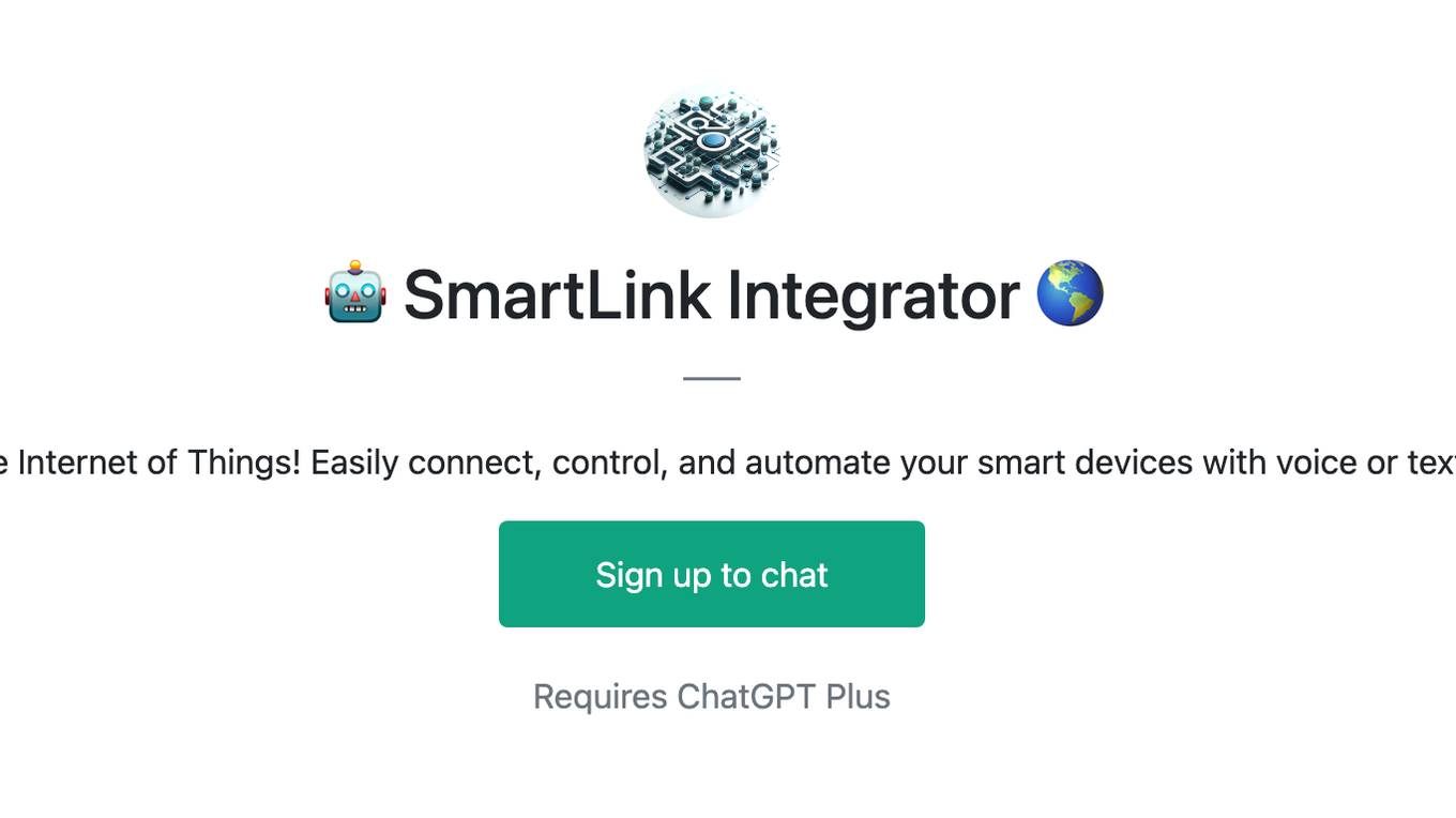 🤖 SmartLink Integrator 🌎 Screenshot