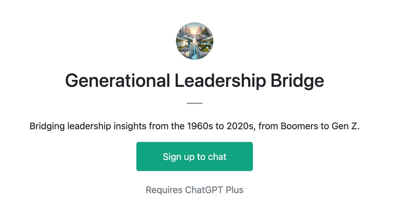 Generational Leadership Bridge Screenshot