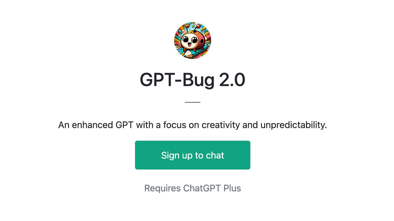 GPT-Bug 2.0 Screenshot