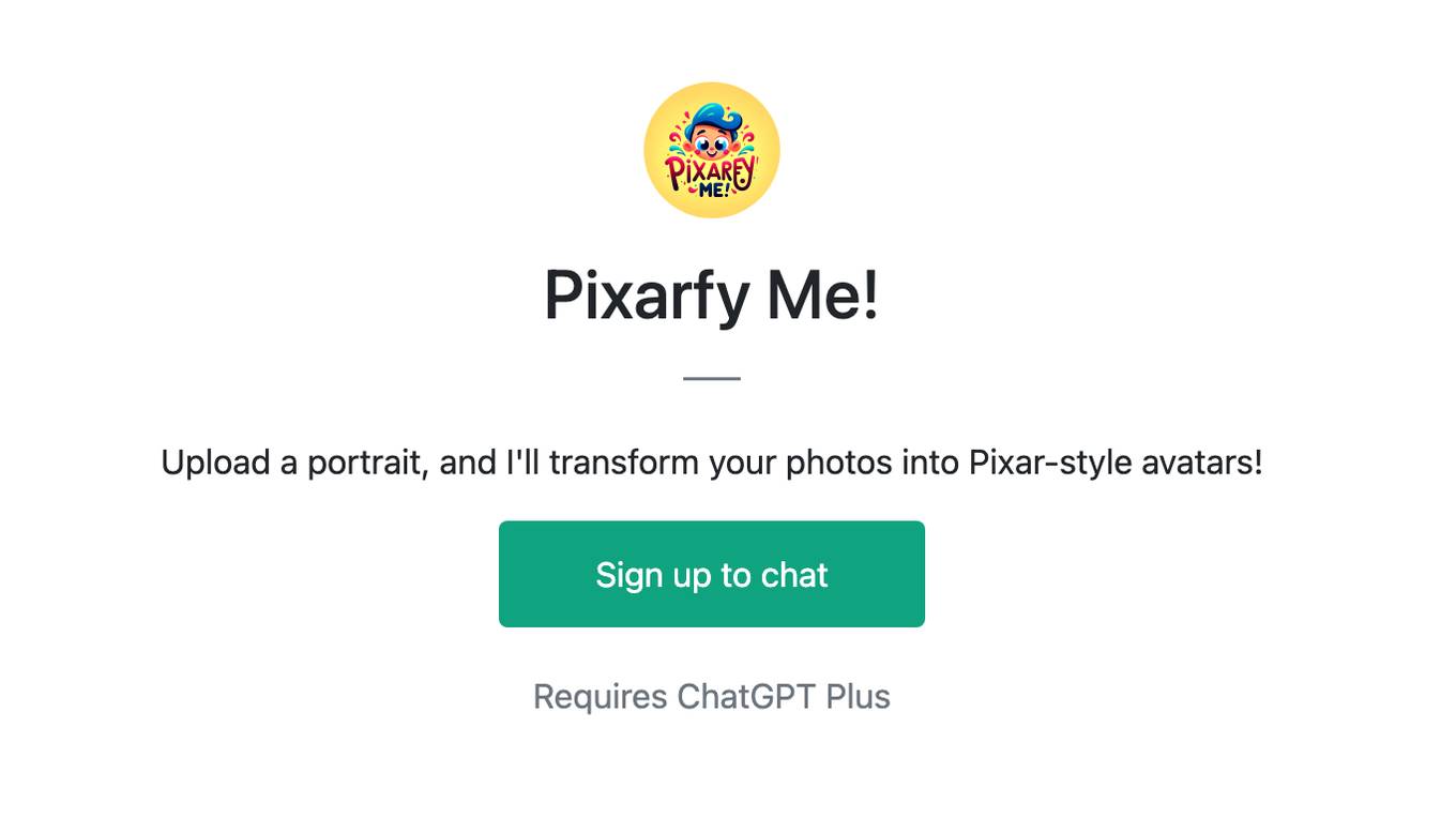 Pixarfy Me! Screenshot