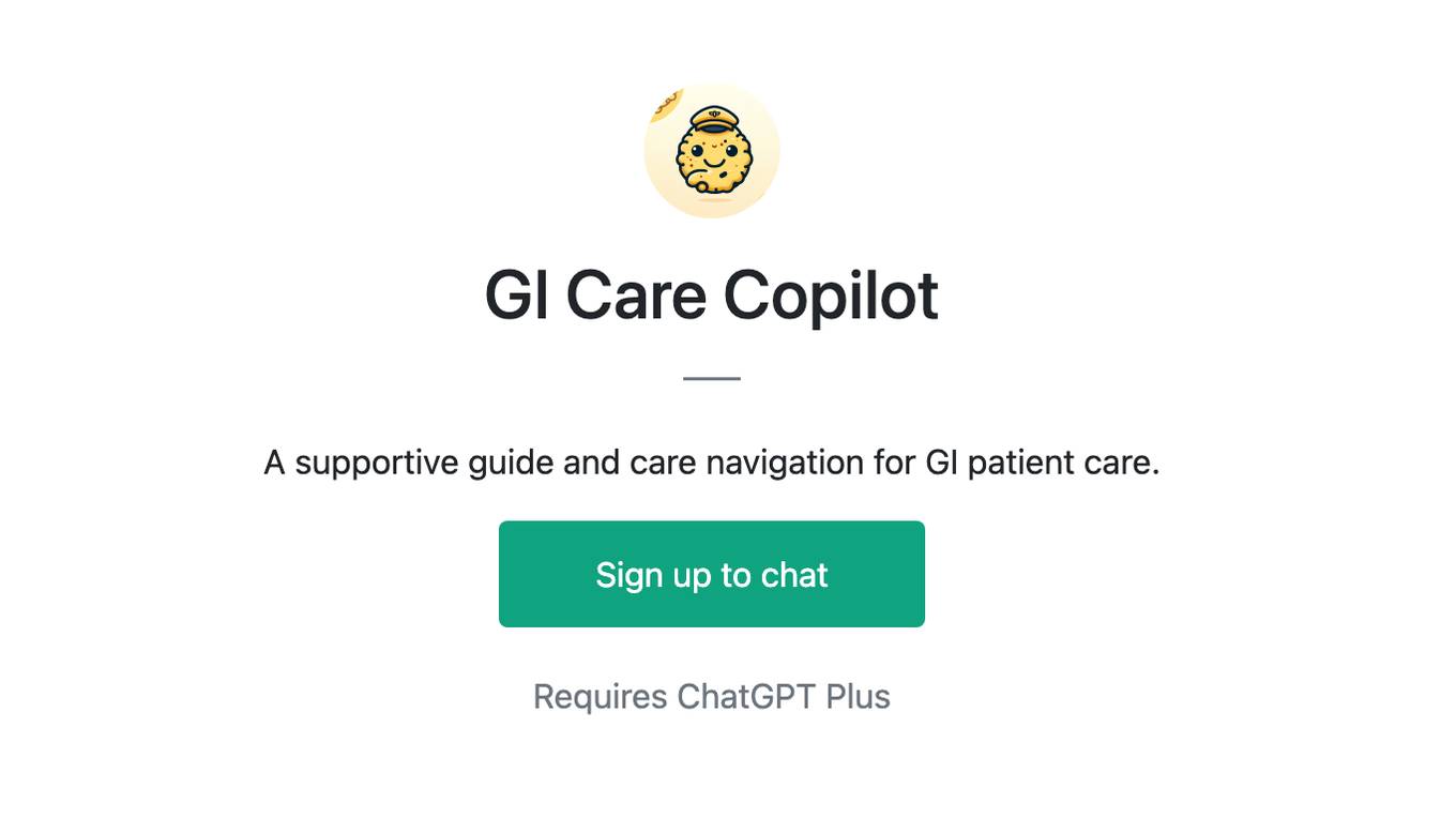 GI Care  Copilot Screenshot