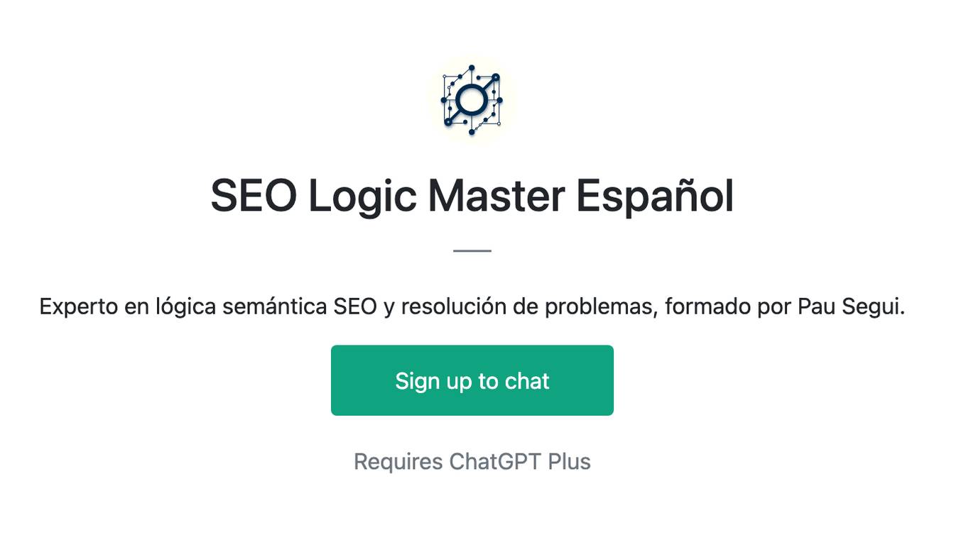 SEO Logic Master Español Screenshot