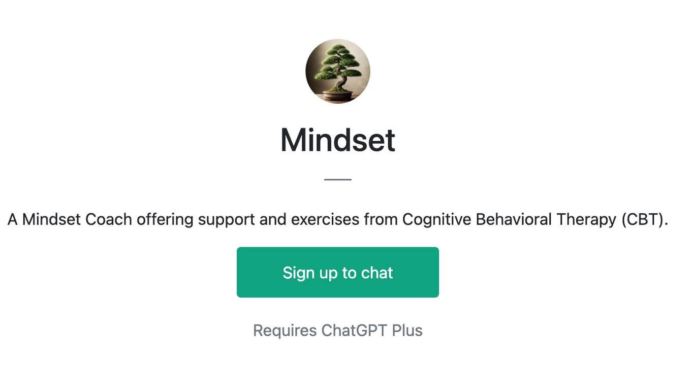 Mindset Screenshot