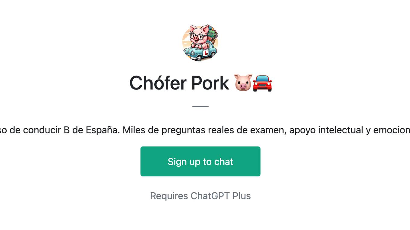 Chófer Pork 🐷🚘 Screenshot