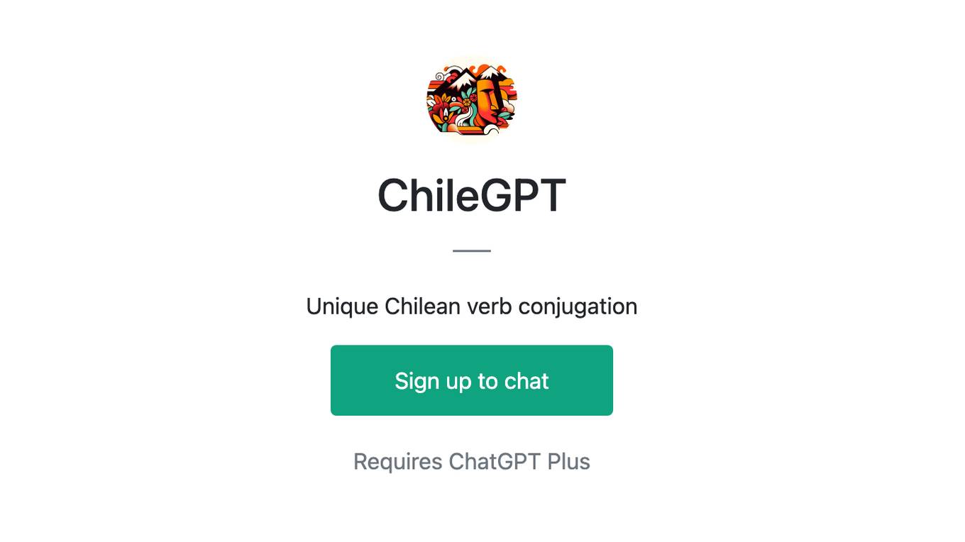 ChileGPT Screenshot