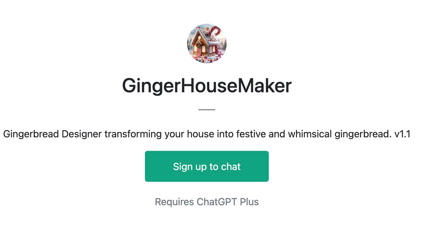 GingerHouseMaker Screenshot