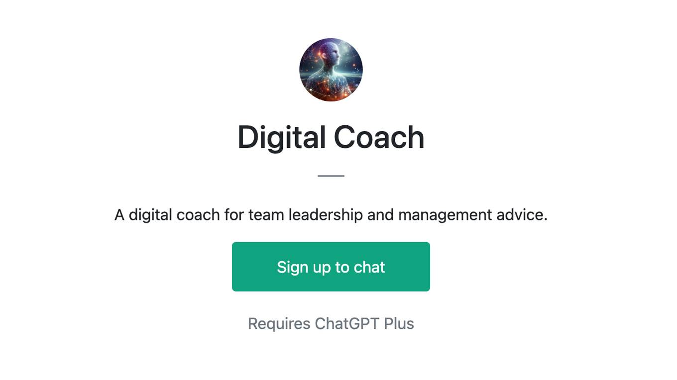 Digital Coach Screenshot