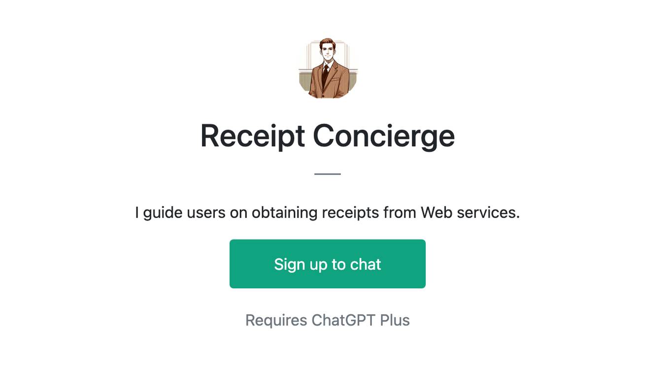 Receipt Concierge Screenshot