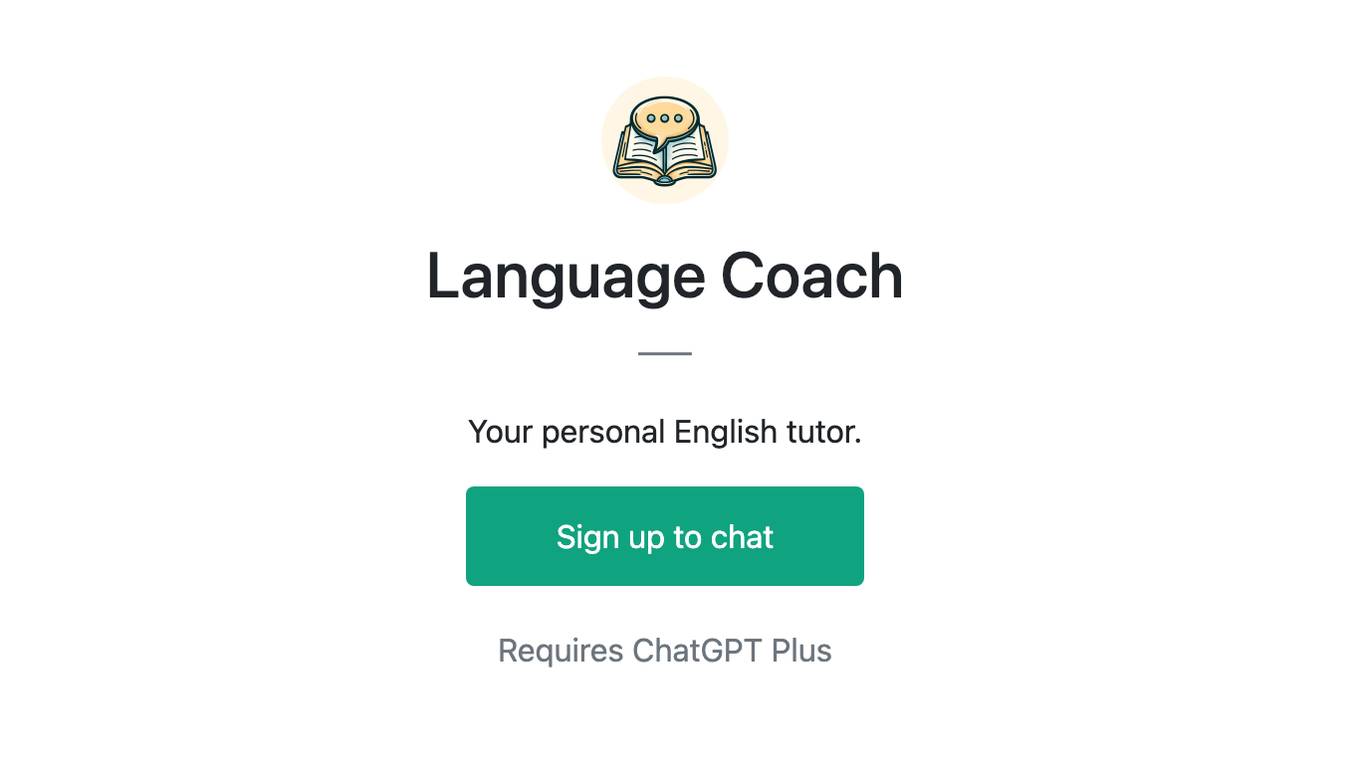 Language Coach Screenshot