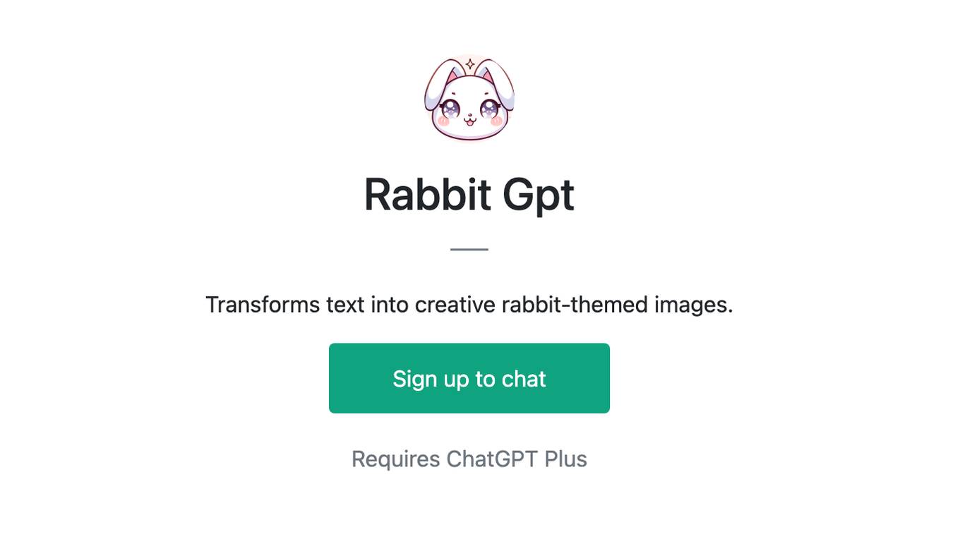 Rabbit Gpt Screenshot