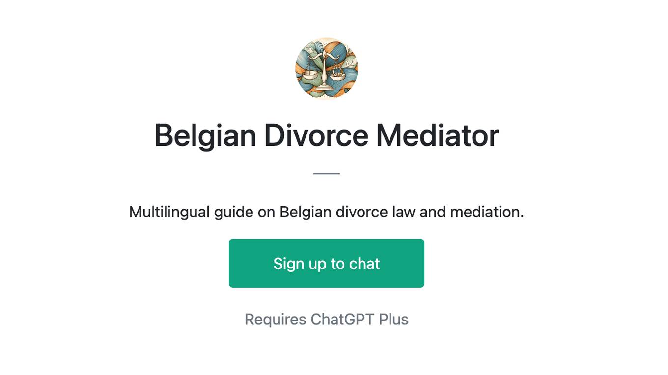 Belgian Divorce Mediator Screenshot