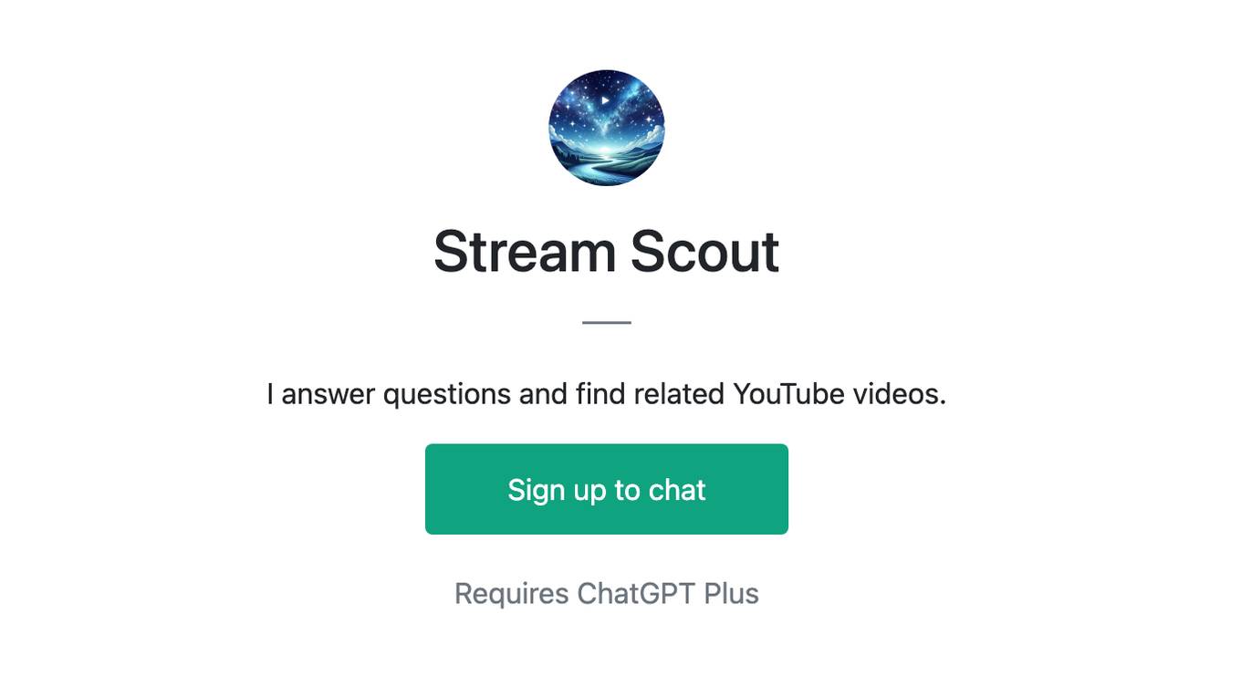 Stream Scout Screenshot