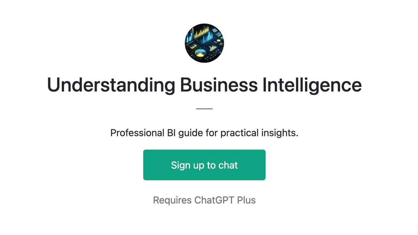 Understanding Business Intelligence Screenshot