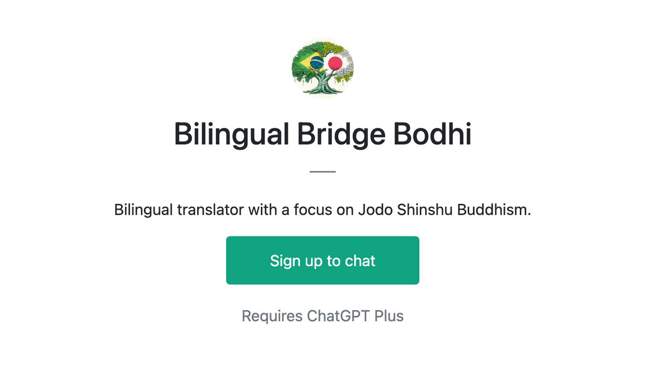 Bilingual Bridge Bodhi Screenshot