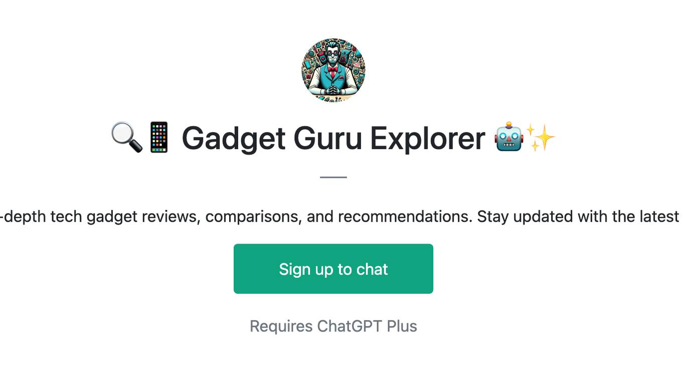 🔍📱 Gadget Guru Explorer 🤖✨ Screenshot