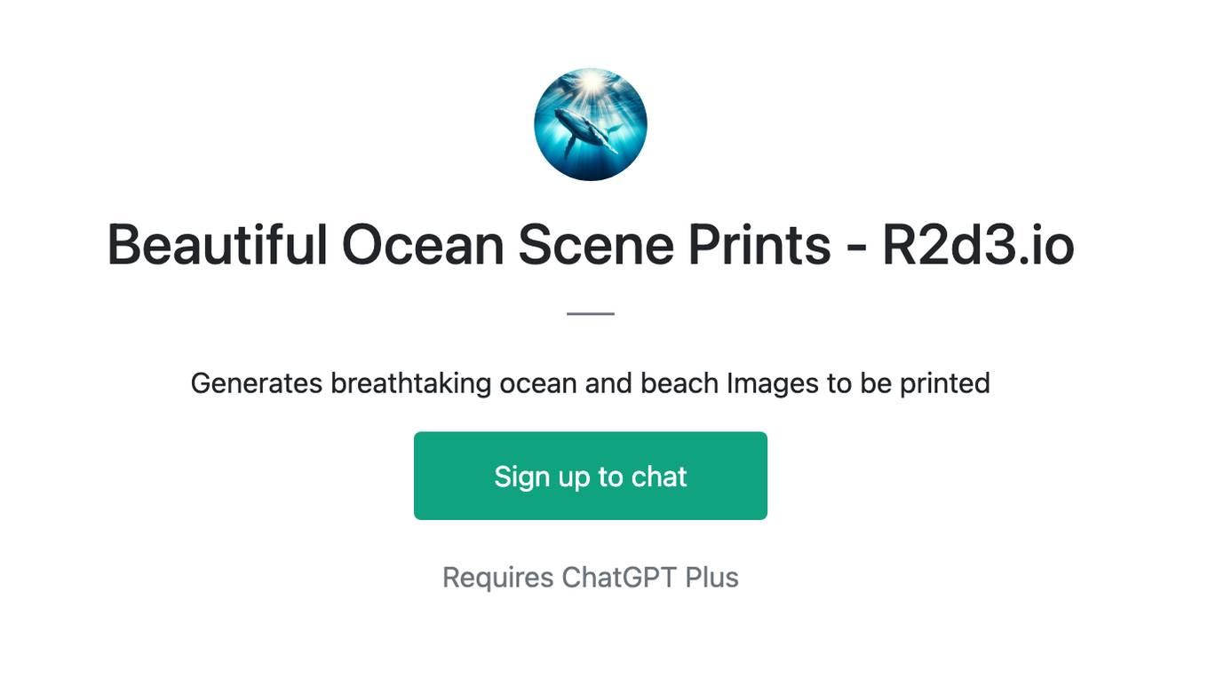 Beautiful Ocean Scene Prints - R2d3.io Screenshot