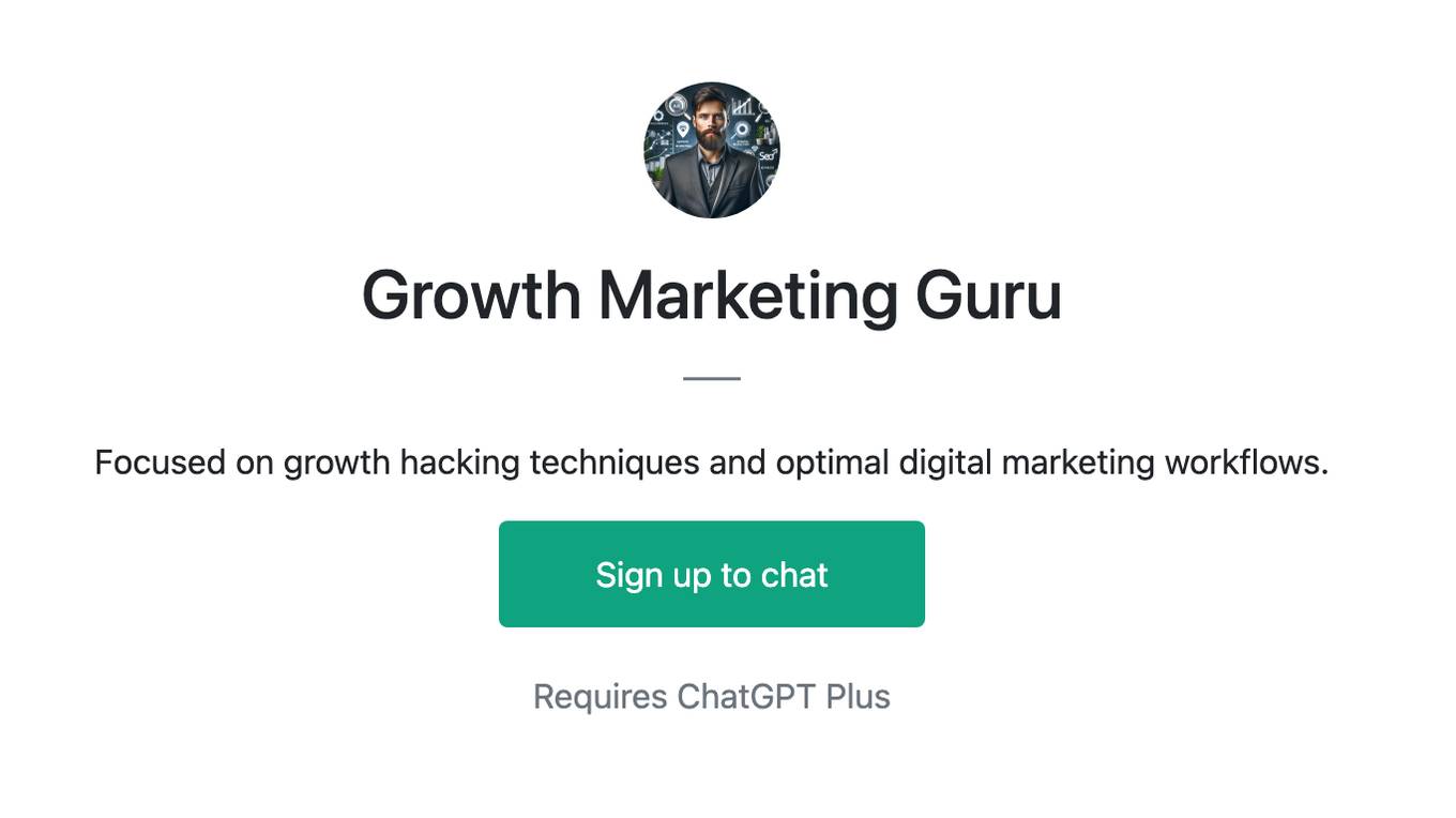 Growth Marketing Guru Screenshot