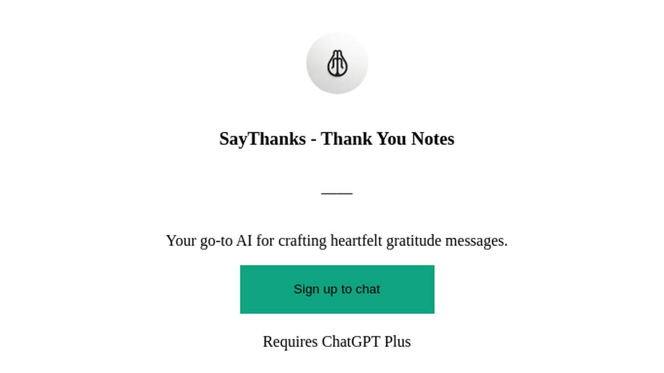 SayThanks - Thank You Notes Screenshot