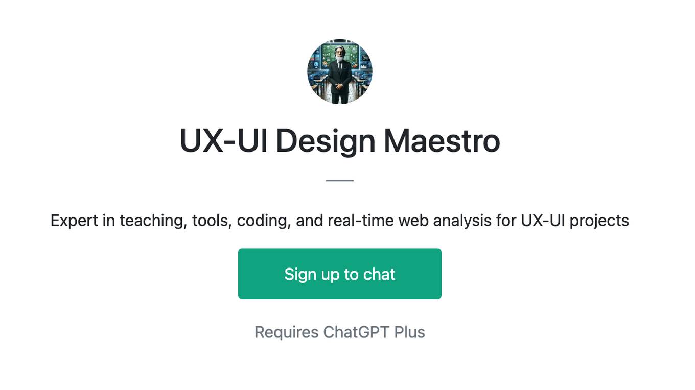 UX-UI Design Maestro Screenshot