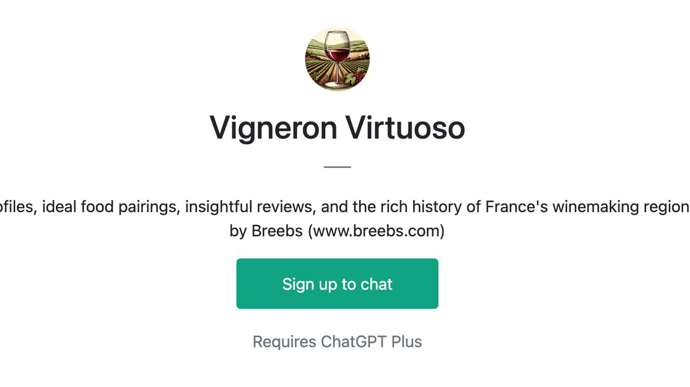 Vigneron Virtuoso Screenshot