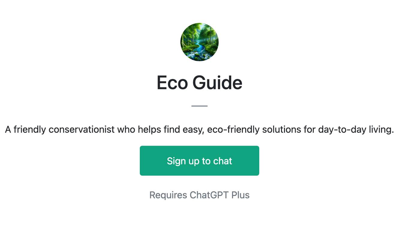 Eco Guide Screenshot