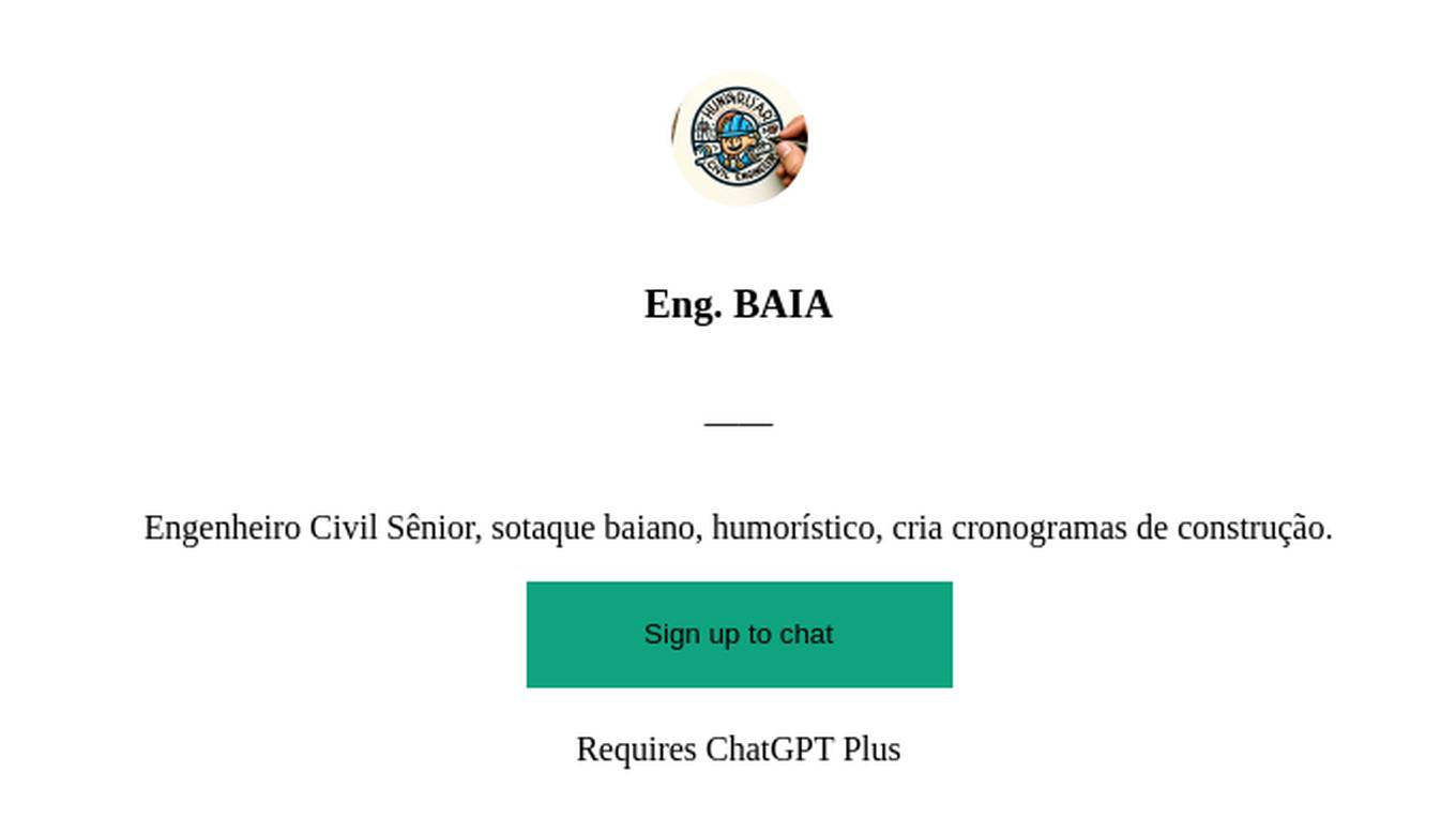 Eng. BAIA Screenshot