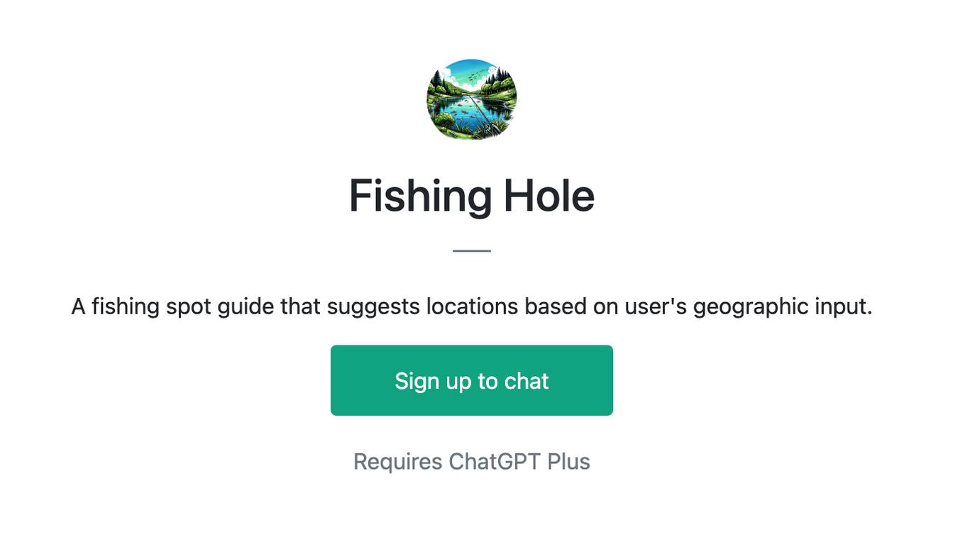 Fishing Hole Screenshot