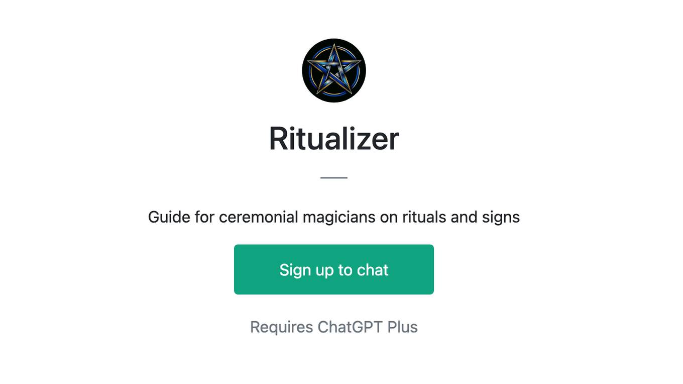 Ritualizer Screenshot