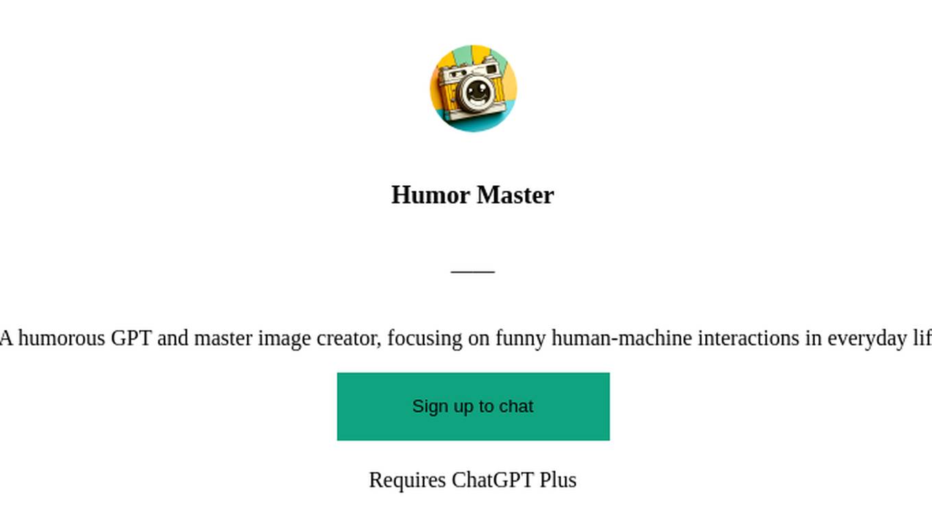 Humor Master Screenshot