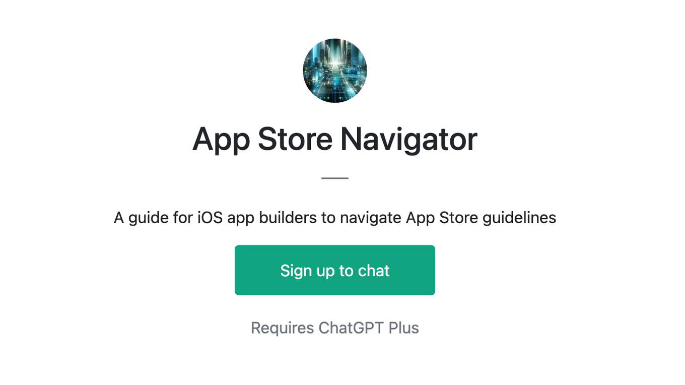 App Store Navigator Screenshot