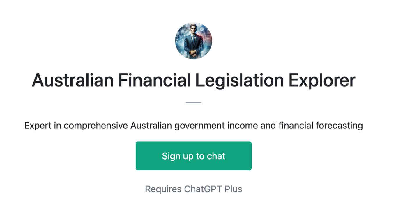 Australian Financial Legislation Explorer Screenshot