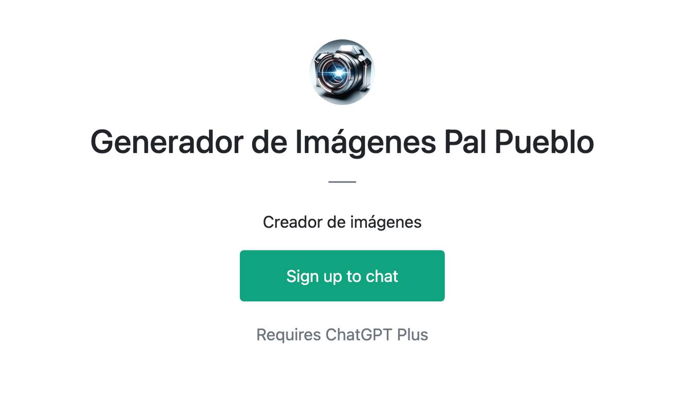 Generador de Imágenes Pal Pueblo Screenshot