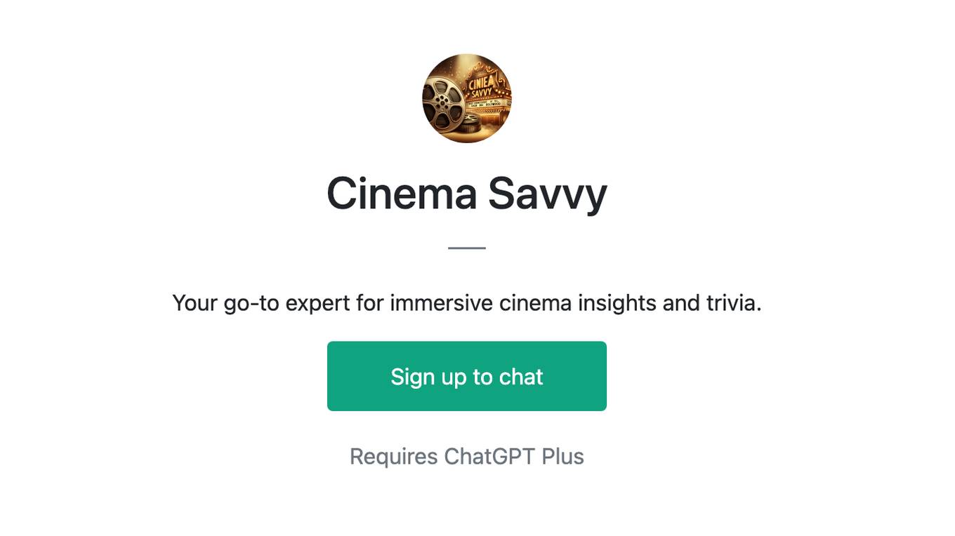 Cinema Savvy Screenshot