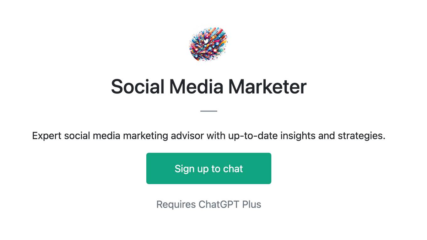 Social Media Marketer Screenshot