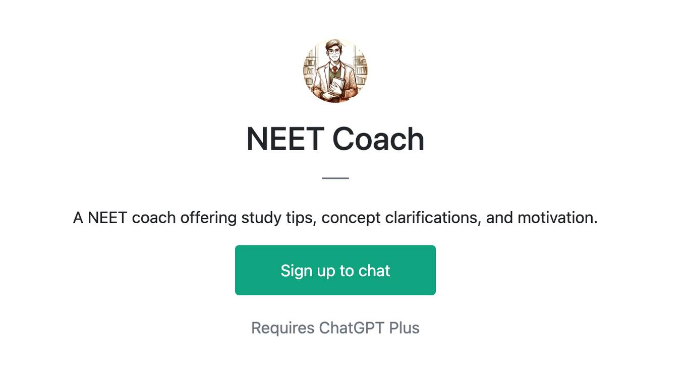 NEET Coach Screenshot