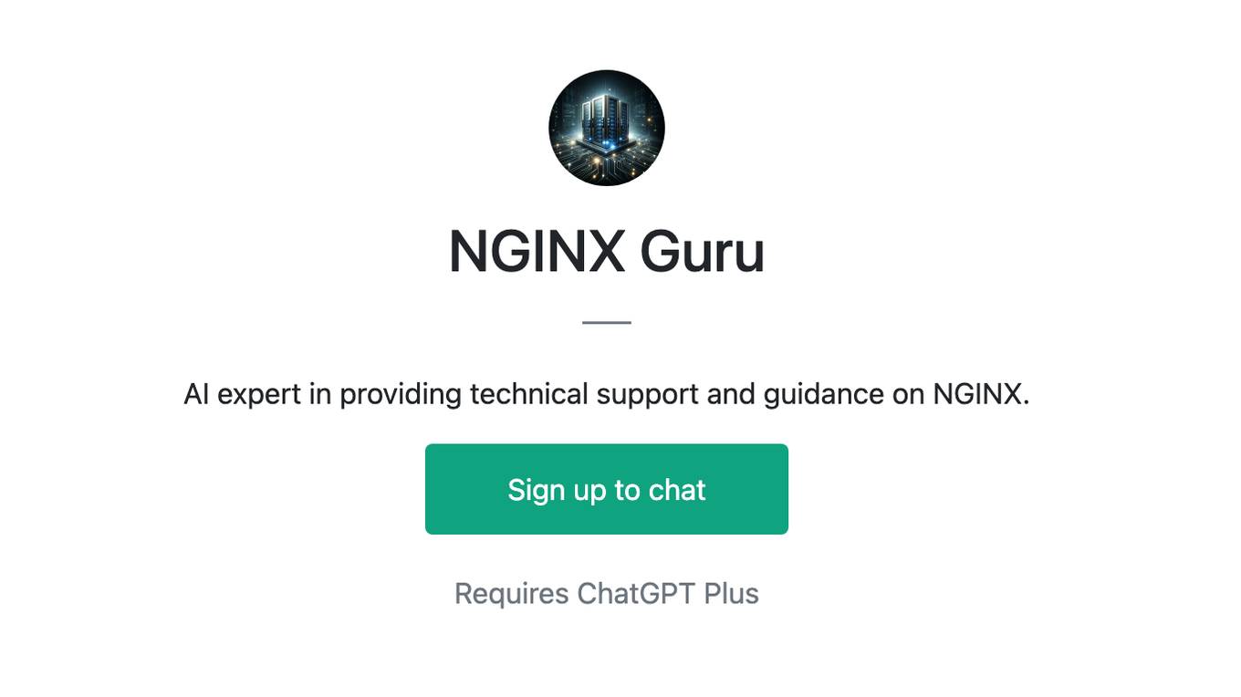 NGINX Guru Screenshot