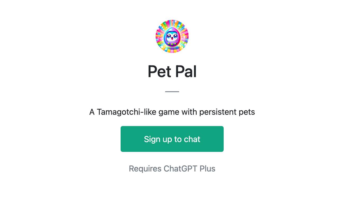 Pet Pal Screenshot