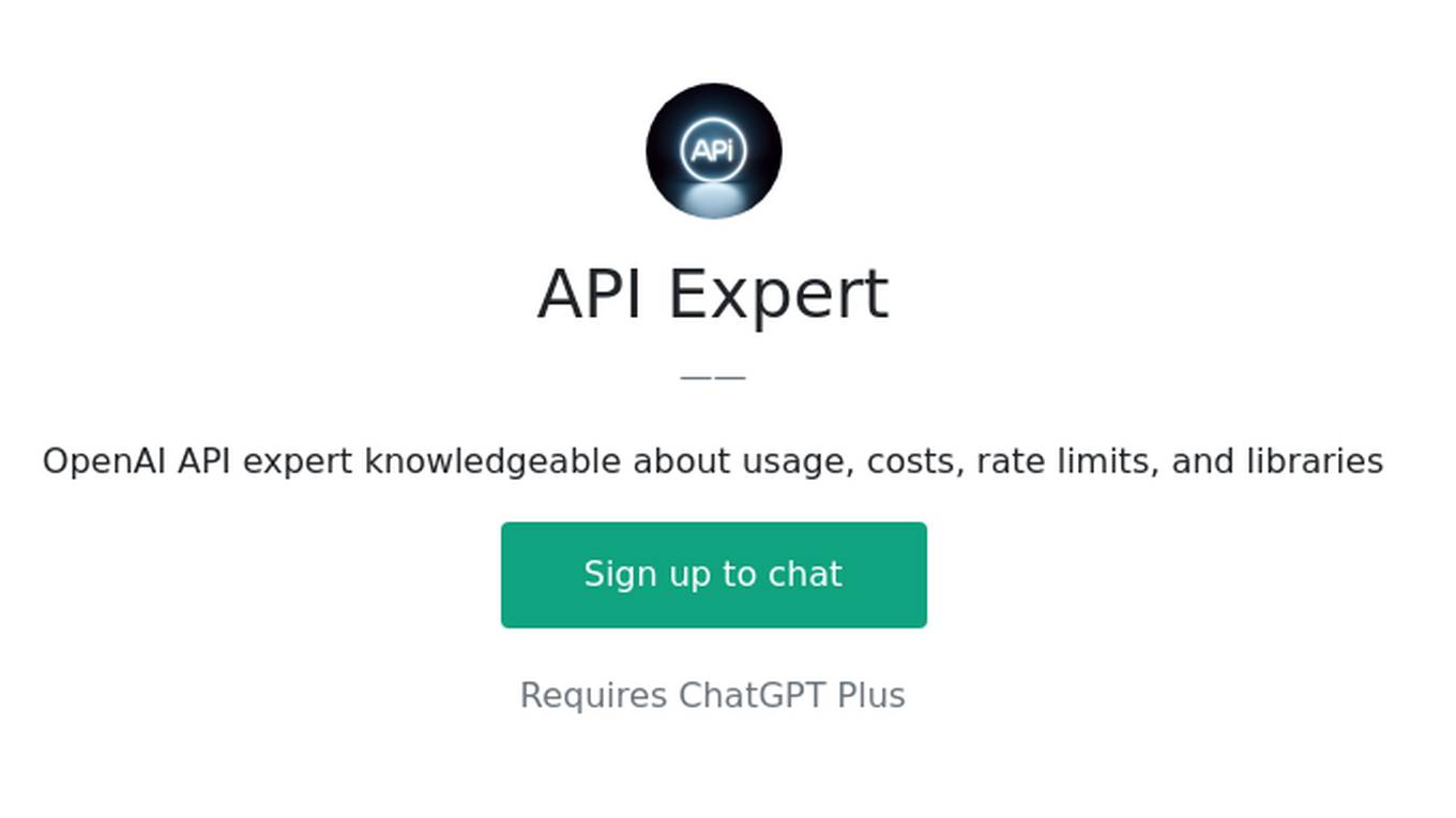 API Expert Screenshot