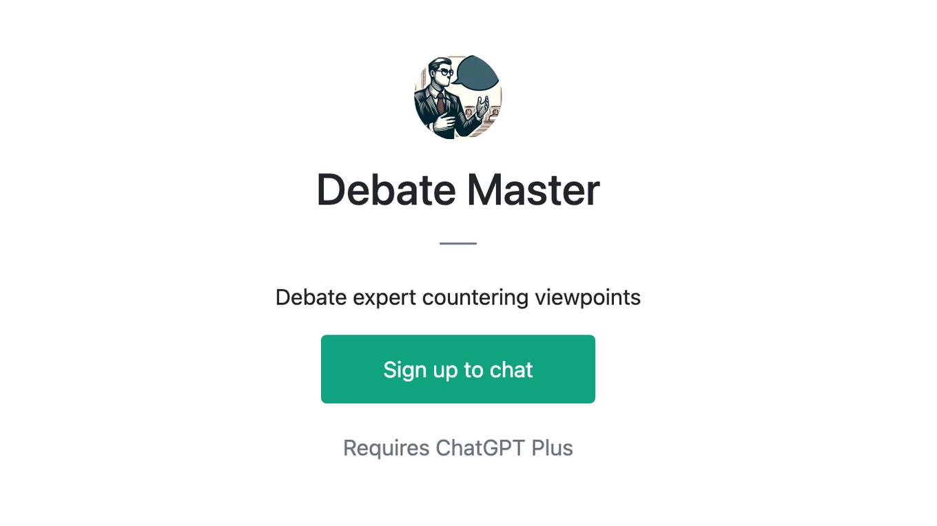 Debate Master Screenshot