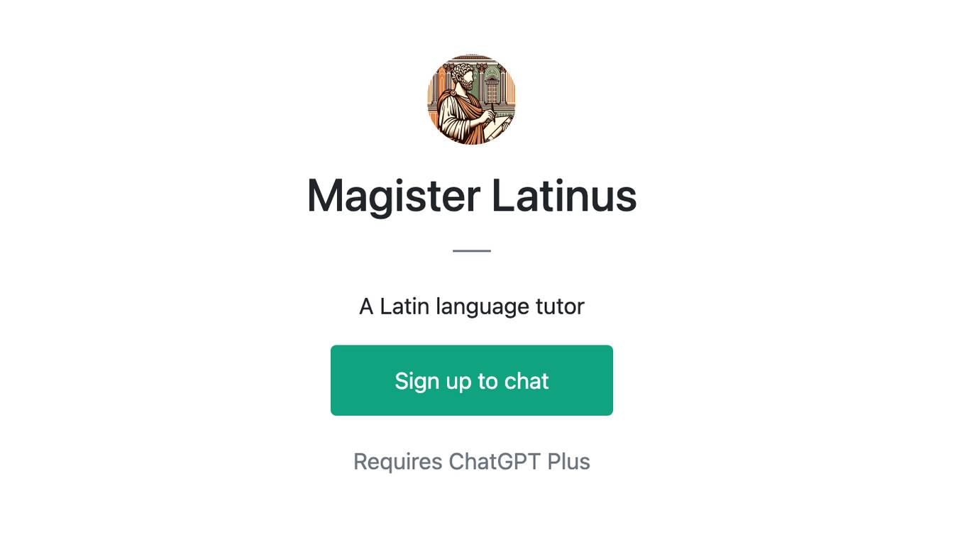 Magister Latinus Screenshot