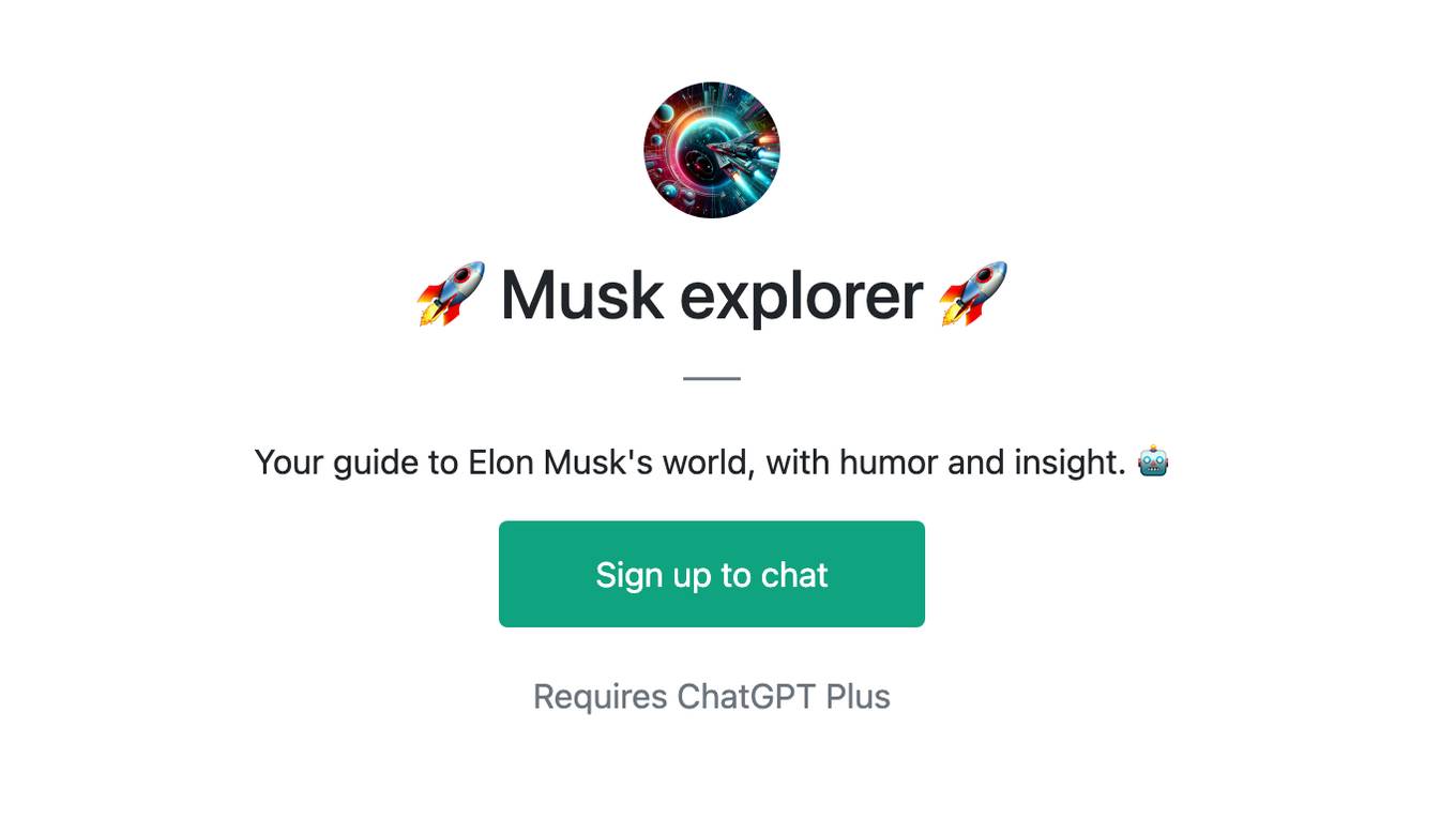 🚀 Musk explorer 🚀 Screenshot