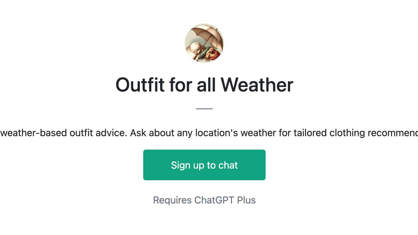 Outfit for all Weather Screenshot