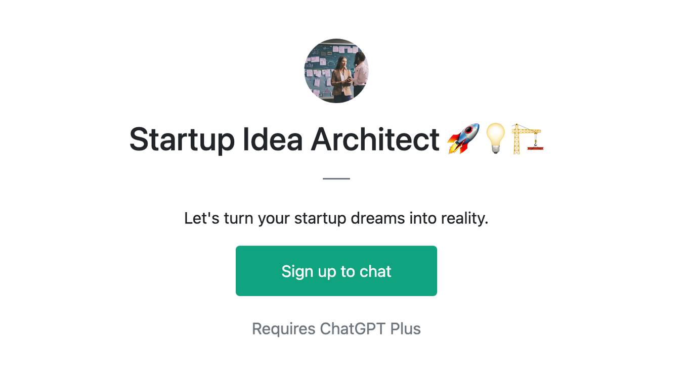 Startup Idea Architect 🚀💡🏗️ Screenshot